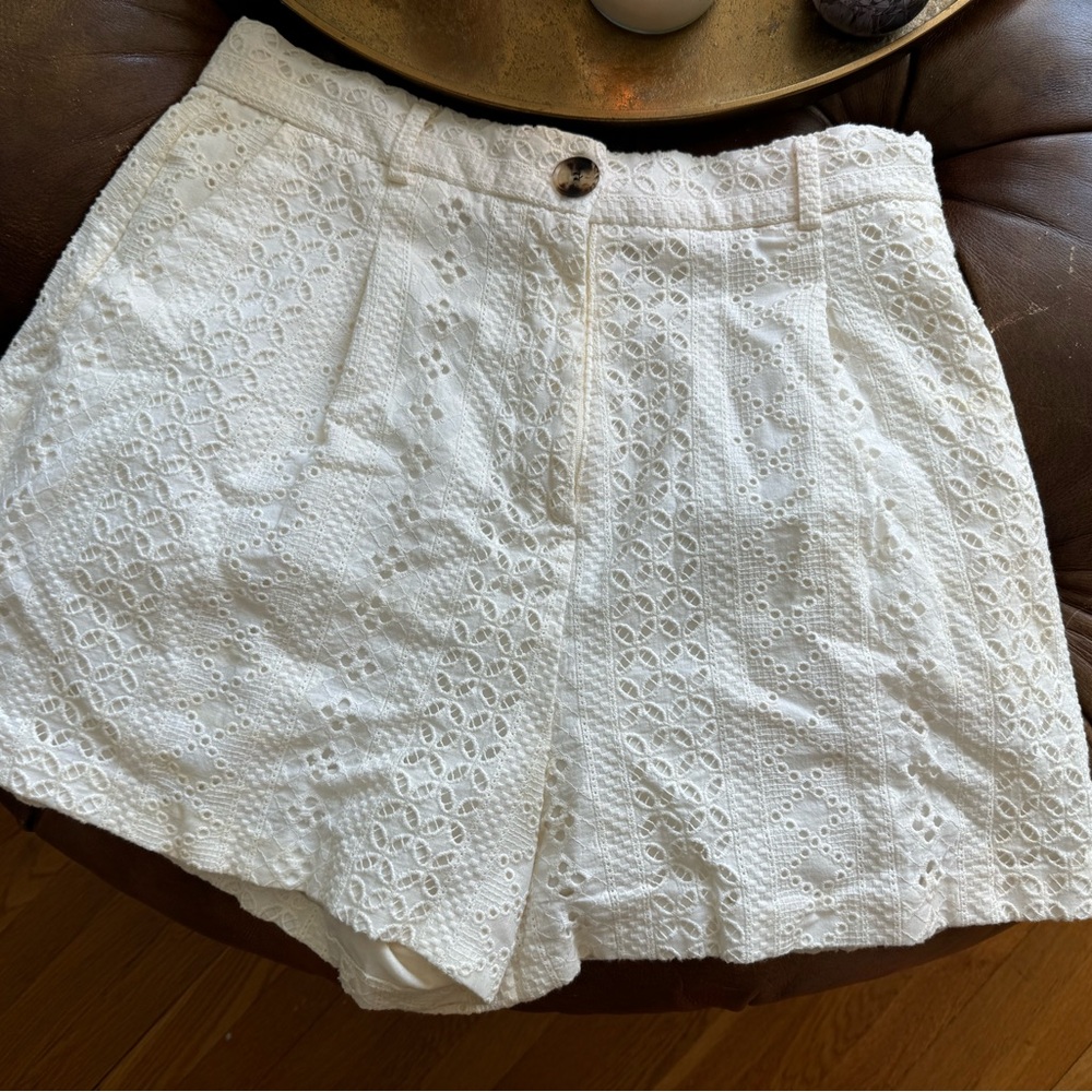 Eyelet Shorts